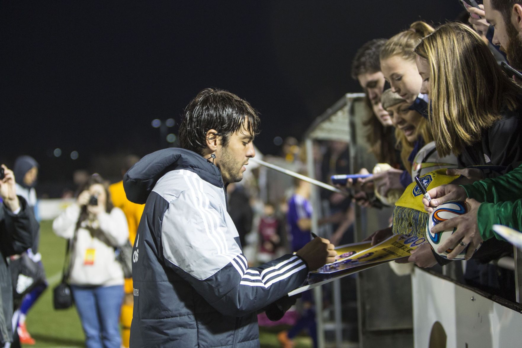Soccer superstars Kaká, David Villa lift MLS, Carolina Challenge Cup to new heights